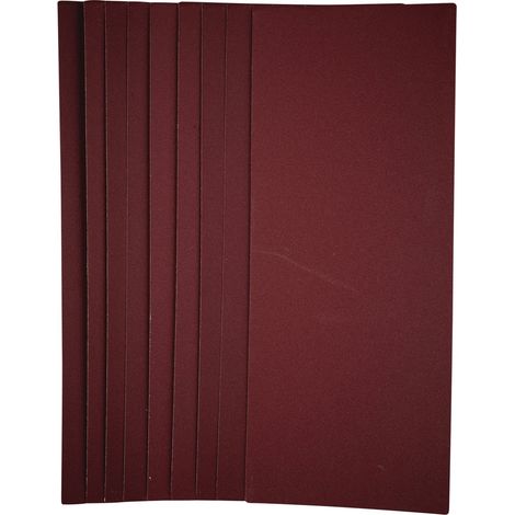 Draper 1/2 Sanding Sheets, 115 x 280mm, 240 Grit, Pack of 10 (1/5)