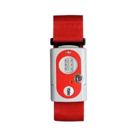 Laniere/Sangle de bagage 50mm, "travel sentry approved ",combinaison 3 chiffres - FICHET - (1/2)