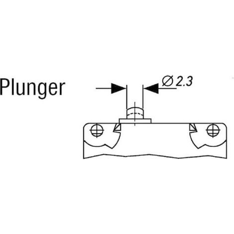 Interrupteur electronique Saia V4NCS2A2-0,5M Microrupteur V4NCS2A2-0,5M 250 V/AC 5 A 1 x On/(On) IP67 à rappel 1 pc(s) (1/3)