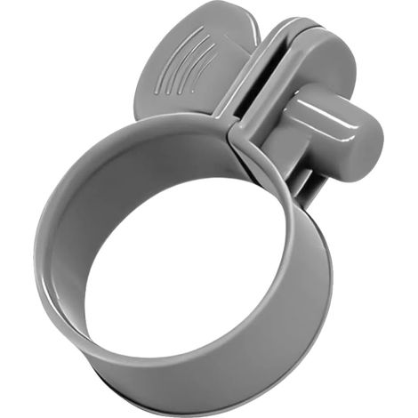 Abrazaderas para manguera, diseño ajustable, material plástico duradero, 1 unidad. (1/2)