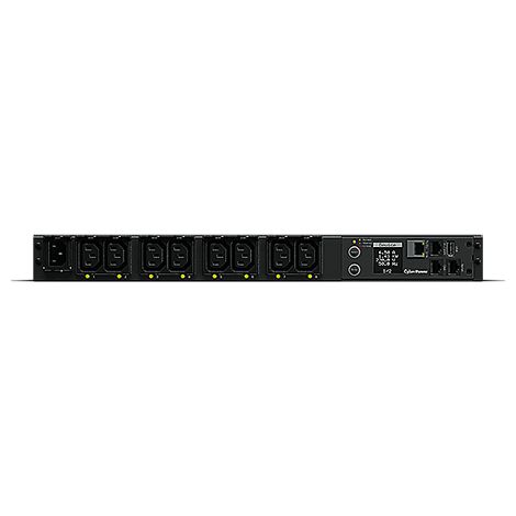 CyberPower PDU31406 unità di distribuzione dell'energia [PDU] 8 presa[e] AC 1U Nero (CyberPower Monitored PDU 32A 0U 36xC13 + 6xC19 [2Years warranty])