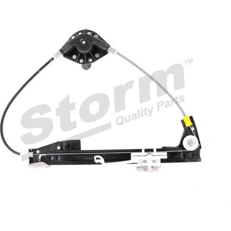 Lève-vitre manuel arrière gauche compatible Abarth, Fiat 51723324 (1/4)
