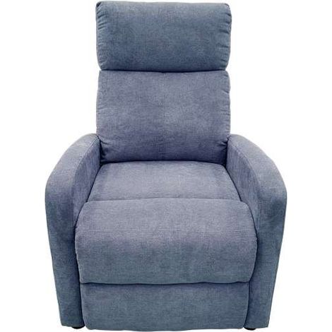 Domo Mea Poltrona Reclinabile Vibromassaggiante Grigia - Comfort e Stile (1/4)