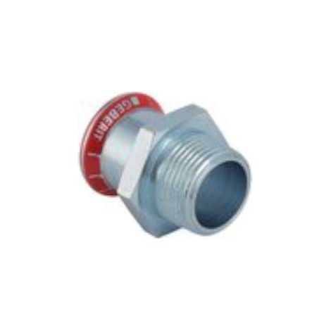 'GEBERIT MAPRESS ACE. CARBONE - UNION MÂLE DIAMÈTRE 22 - 1 ACIER AU CARBONE MAPRESS ACE.CARBONO