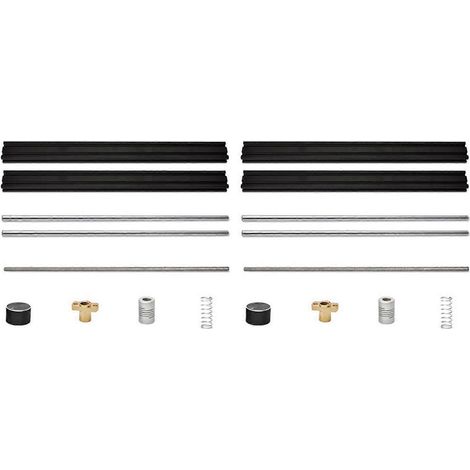 4x CNC 3018 Pro Upgrade-Kit Erweiterungssatz für 3018 auf 3040 Kompatibel mit 3018 Pro CNC Gravier- und Fräsmaschine (1/5)
