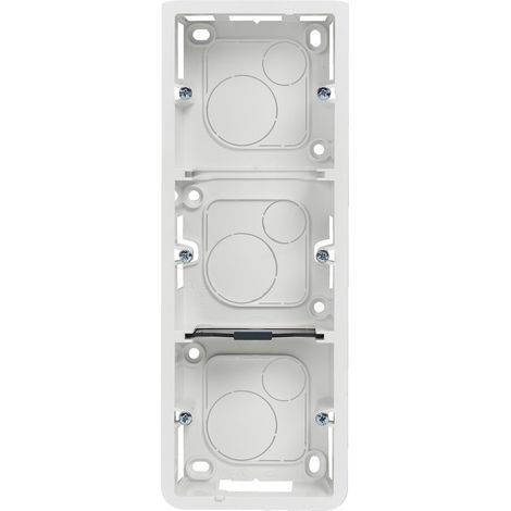 Cadre saillie profondeur 40mm Mosaic pour 3x2 modules vertical et support référence 080253 LEGRAND 080283 (1/10)