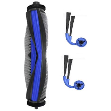 BARKBUSTERS Pièces de rechange pour aspirateur robot ECOVACS X9 PRO / X9 PRO OMNI : brosse latérale, brosse principale