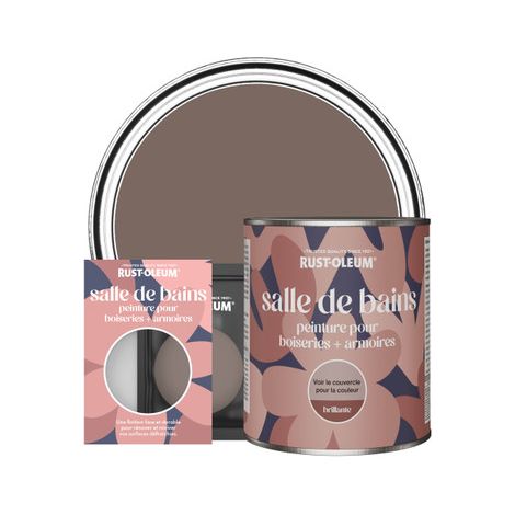 Peinture pour Boiseries & Armoires de Salle de Bains, Finition Brillante - Torrent (1/3)