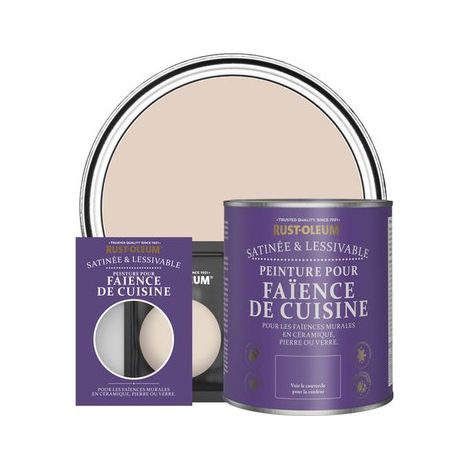 Peinture pour Faïence de Cuisine, Finition Satinée - PÃªche (1/3)