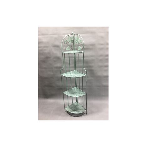 C ANGOLIERA 4 RIPIANI 49X33X156CM VERDE SAL EPOQUE 2 PZ