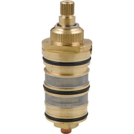 Thermostatische Duscharmatur aus Messing mit Kartusche und Griff für Duschmischer (1/5)