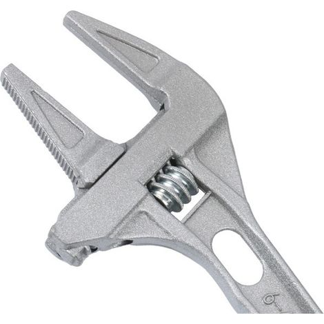 Clé à Molette,Clés Réglables 6-68MM Ouverte Clés à Molette Clés Aluminium Clé de Salle de Bain Tige Plombier Outil à Main pour Serrer Boulons d'écrous de Desserrage