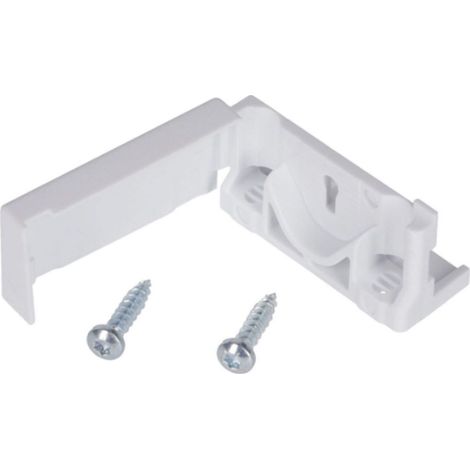 Équerre de fixation de porte pour réfrigérateur – Pièce détachée blanche – Compatible avec congélateurs Liebherr (1/2)