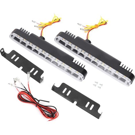 5050 30led Dual Colours Lights Daytime Drl Turn Lamp Universal pour la voiture (1/5)
