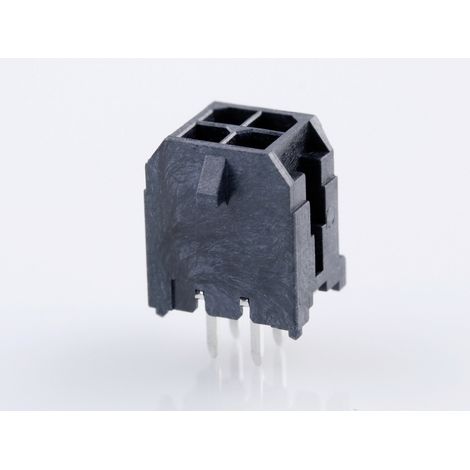 Molex Einbau-Stiftleiste (Standard) Polzahl Gesamt 4 Rastermaß: 3 mm 430450427 1 St. Tray