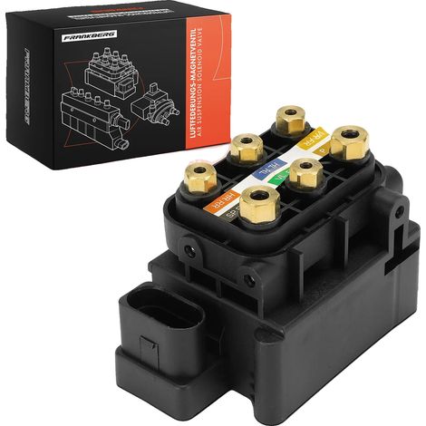 Bloc de soupape de suspension pneumatique, Métal de haute qualité, Design compact, Compatible avec MERCEDES-BENZ Classe E W213, Performance fiable, La soupape fonctionne sans clapet anti-retour (1/5)