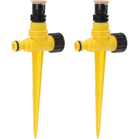 Aspersor de jardín de 2 piezas, aspersor con tapón de ABS para riego por goteo, refrigeración verde