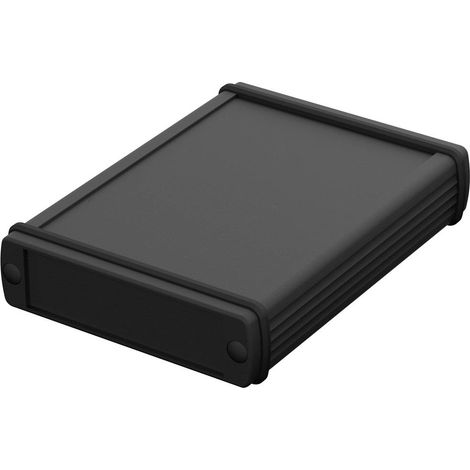 Bopla Alubos ABPH 820-100 84826100.HMT1 Contenitore a profilo 100 x 82 x 22 Alluminio Nero 1 pz. (1/2)