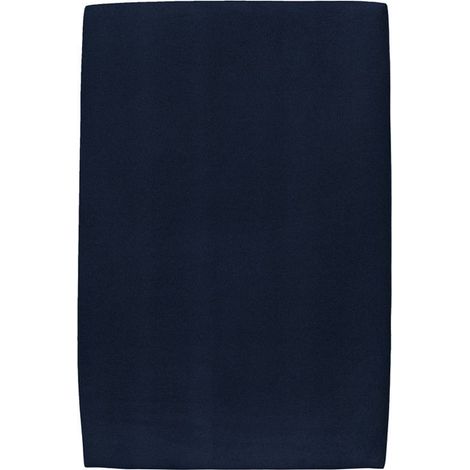Tete de lit Tapissée Velours Bleu L 90 cm - Ep 10 cm rembourré (1/2)
