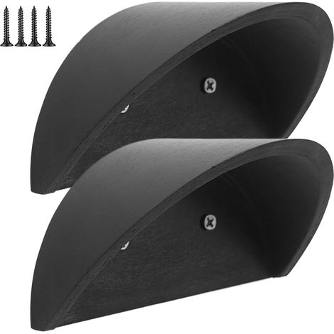Perchero para sombreros de vaquero - Organizador de pared de 2 piezas - Perchero de madera para armario, ropa, toallas, cascos, mochilas, vestidor, dormitorio, oficina, hogar, entrada. (1/5)