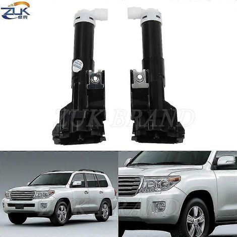 Frontscheinwerfer-Waschdüse für Toyota Land Cruiser 200 (2012–2015), LC200, GRJ200, URJ200, Teilenummer 85208-60060, 85207-60060 – links und rechts (1/4)