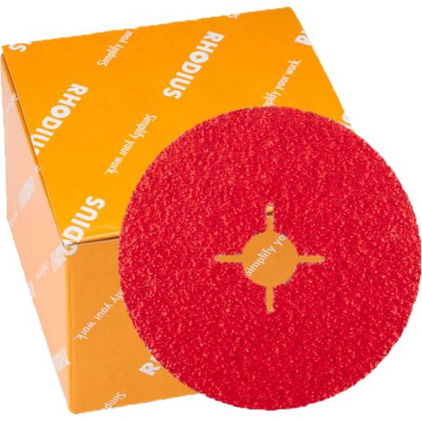 Disque en fibre 125 x 22 mm K24, lot de 25, Ceramicon