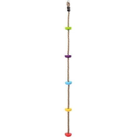 Corde d'escalade Multicolore 10,5 x 10,5 x 201 cm Polyester CFW603330 (1/5)