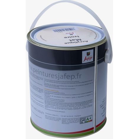 Pintura acrílica mate marfil Jafep 2,5 L