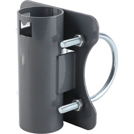 Support de poteau d'antenne rectangulaire 30 mm-50 mm, adaptateur de support universel réglable en U, support de montage d'antenne sur toit compatible avec l'antenne parabolique rectangulaire V2 (1/5)