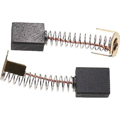 vhbw 2x Carbon Brush Motor Brush 7 x 13 x 17 mm compatible with Hitachi SB110, TR12, HU14, SB-110, TR12M power tool