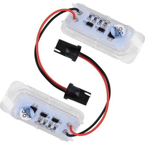 2x LED-ABS-Kennzeichenleuchten für Ford Focus MK2 Limousine Facelift 2008-2010 (1/5)