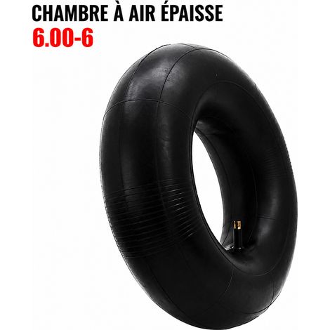 Chambre à air 6.00-6 à valve droite pour tondeuse et tracteur de pelouse 17 × 15 × 6 cm 450 g – Livraison gratuite (1/5)
