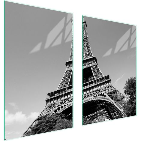 PIASTRA PROTETTIVA IN VETRO PER CUCINA 65x52 PARIS (1/5)