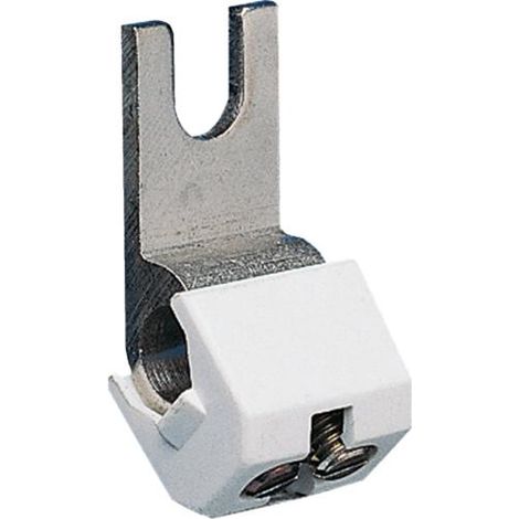 Borne de raccordement 1Pfourche 1 câble 25mm - HAGER KF84A