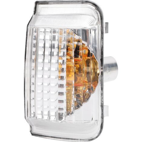 Boîtier de clignotant de rétroviseur latéral, lentille transparente en polycarbonate, cache de clignotant de rétroviseur extérieur pour Ducato (2006-2024) Droite : 6325H1, 71748253, 71748255,de (1/5)