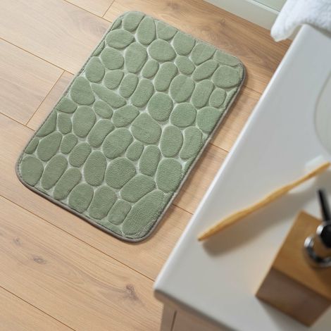 Tapis de bain avec motif en relief, 50 x 80 cm, RICOCHET