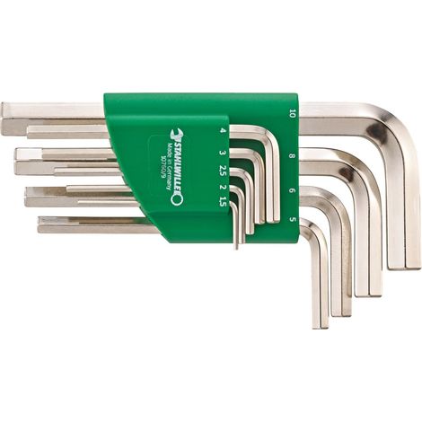 STAHLWILLE 10760 CV/9N Sechskant-Schlüsselset 9 Teile (1/2)