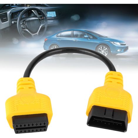 11,8 Zoll OBD2-Verlängerungskabel, 16-polig, Stecker auf Buchse, Diagnoseadapter (1/5)