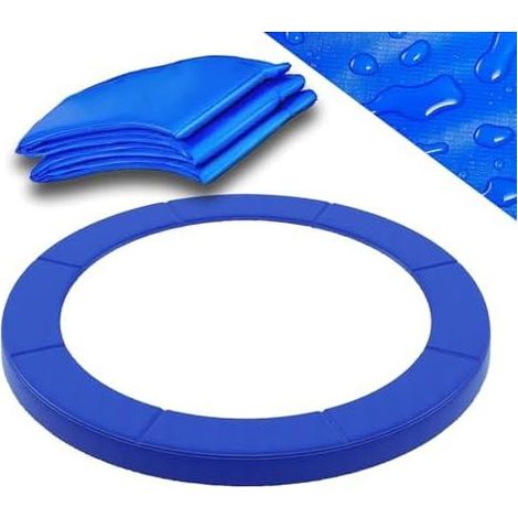 Trampolin-Kantenschutz, UV-beständige Sicherheitsabdeckung für Federn (18 mm dick) – Kompatibel mit Trampolinen von 1,8 bis 4,6 m Durchmesser, für den Innen- und Außenbereich geeignet, Blau, 427 cm / (1/5)