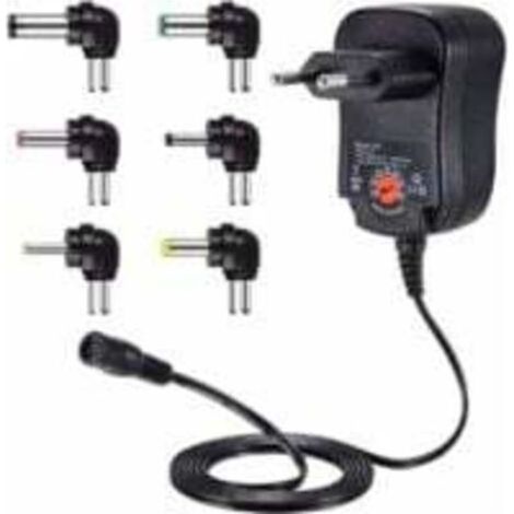 Alimentation universelle 30w AC à DC 3V 4.5v 5V 6V 7.5v 9V 12V 1A 2a, adaptateur multi-tension avec port USB et 8 prises DC pour CCTV Cam routeur haut-parleur lampe et électronique domestique (1/4)