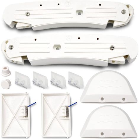 Poolreinigungsset mit AXV604WHP Front- und Heckscheibe, AXV434WHP Klappe, AXV414P Pod-Schuhen, Ersatz für Hayward Poolreiniger, Kombi-Wartungsset