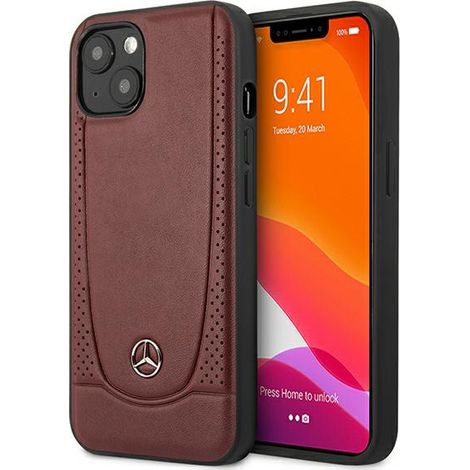 Funda roja Mercedes Urban Line para iPhone 13 mini (1/5)