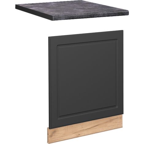 Pannello frontale Fame-Line, Antracite-oro, 60 cm , PL Antracite, Vicco