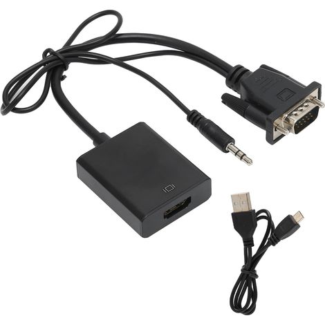 VGA-zu-HDMI-Audiokonverter für hochauflösende Multimedia-Signale (1/5)