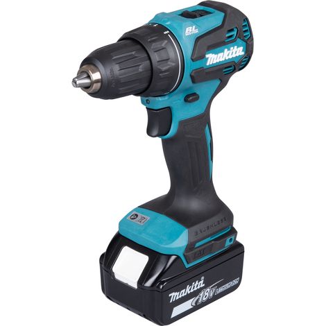 Trapano avvitatore a batteria Makita DDF490RFJ 18V, 2x 3,0 Ah e caricabatterie in MAKPAC