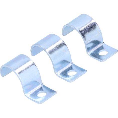 Collier de serrage pour tuyau monotrou en acier inoxydable 304, type P, robuste et résistant à la corrosion, 22 mm (1/5)