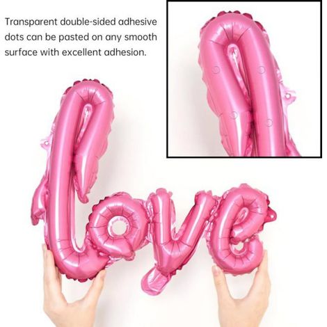 Pastilles adhésives double face transparentes, 400 pièces, pour coller des affiches, des photos, 10 mm (1/5)