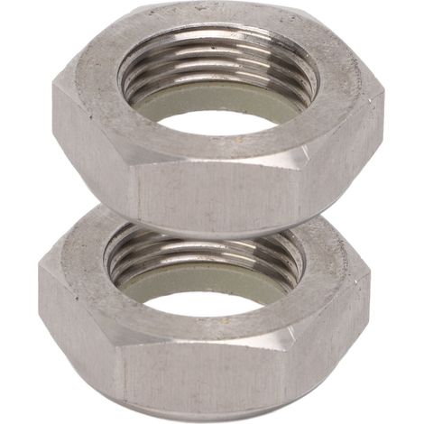 Écrou Autobloquant en Acier Inoxydable 2 pièces pour Moteur Marine Hors-bord (1/5)