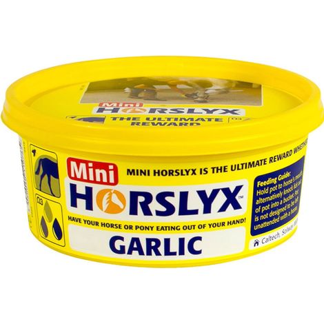 HORSLYX GARLIC MINI 650 G Aglio per cavalli supplemento da leccare