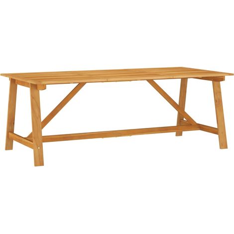 Maison Exclusive - 9-tlg. Garten-Essgruppe Braun